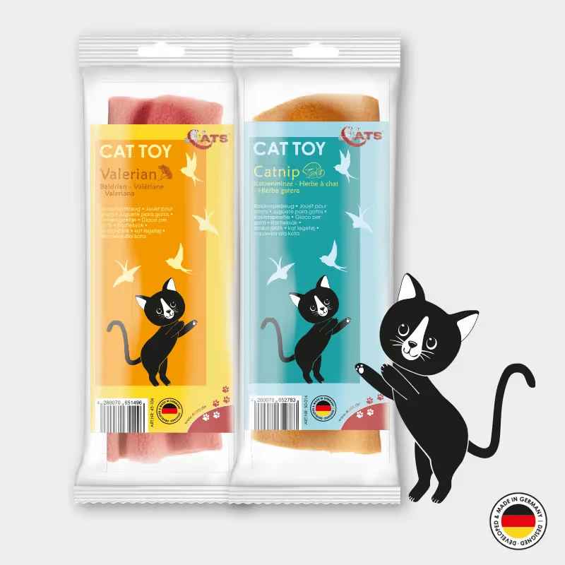 4cats Classic Collection Schmuseknoten mit Baldrian, sortiert