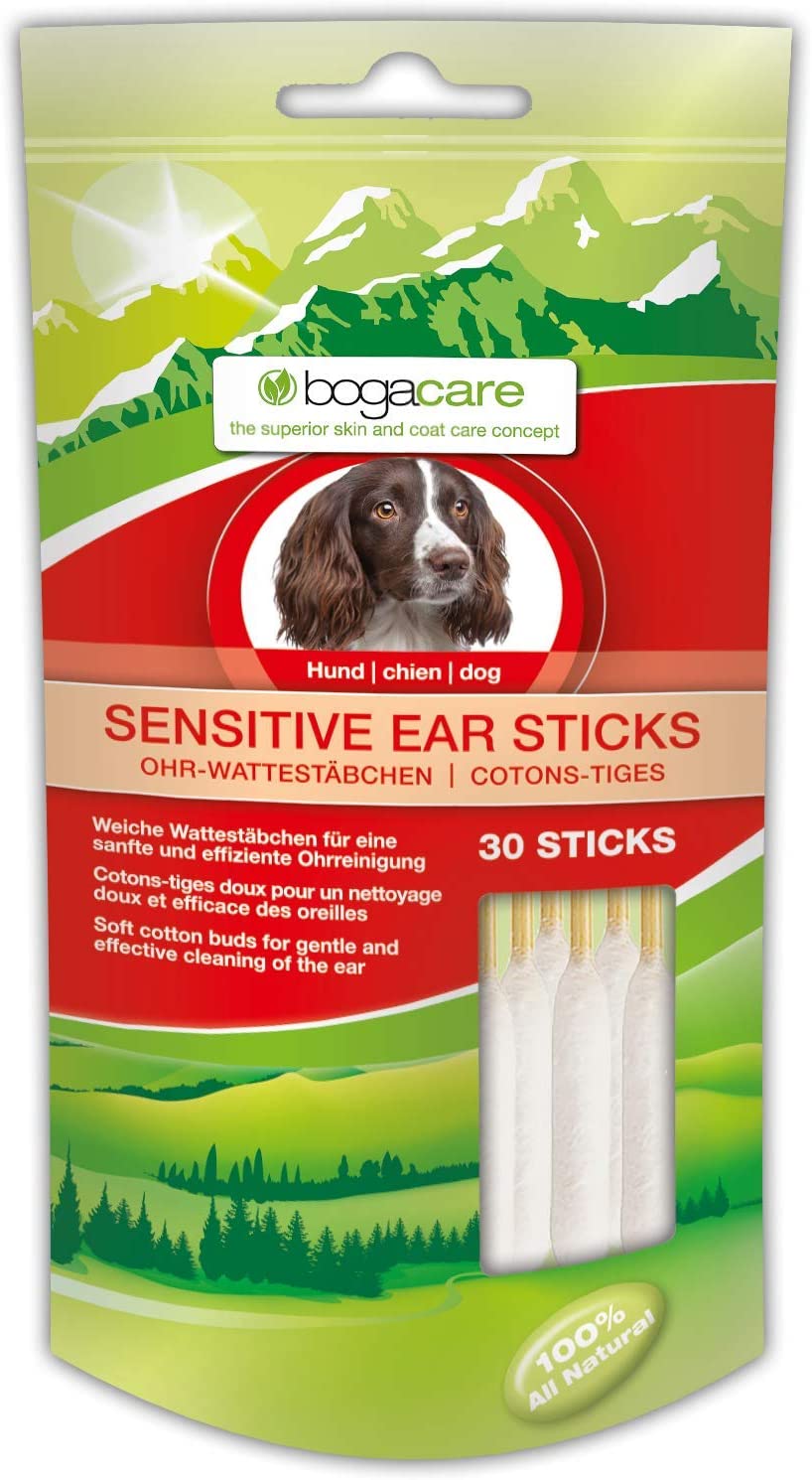 Bogacare Sensitive Ear Sticks Hund 30Stk.