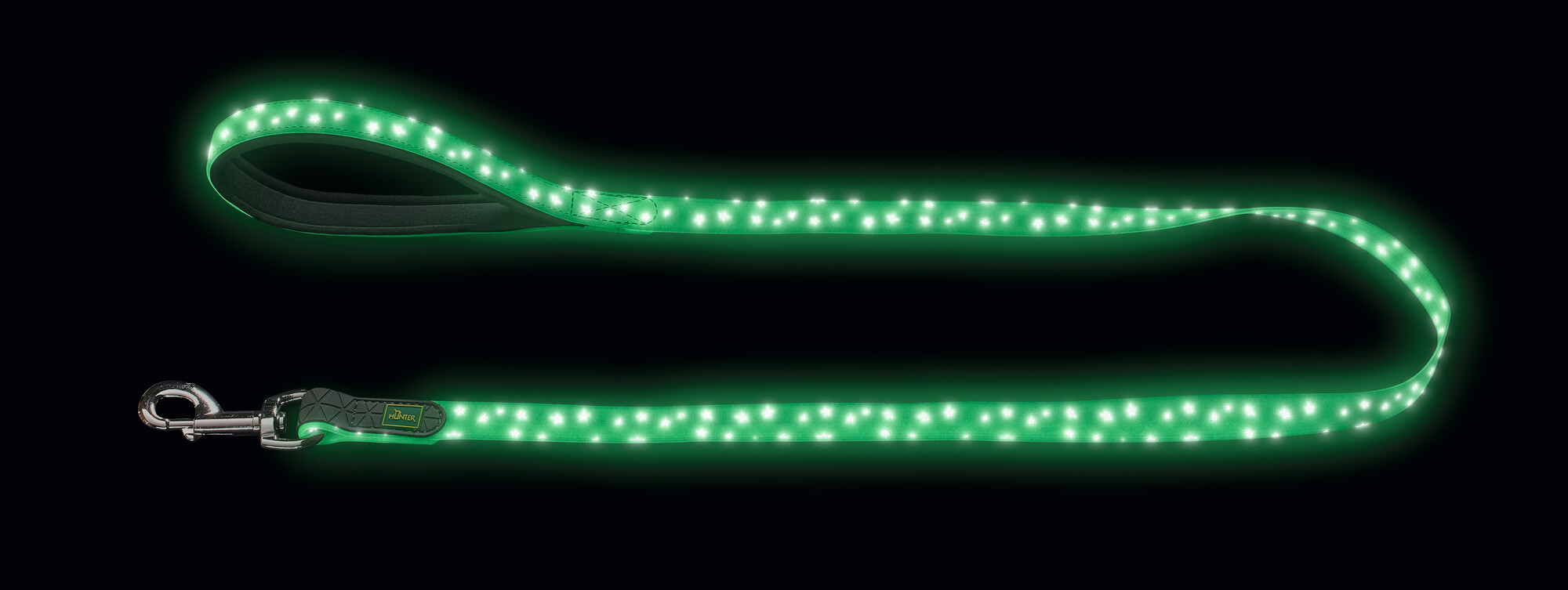 Hunter Führleine Convenience Reflect Glow, fluoreszierend
