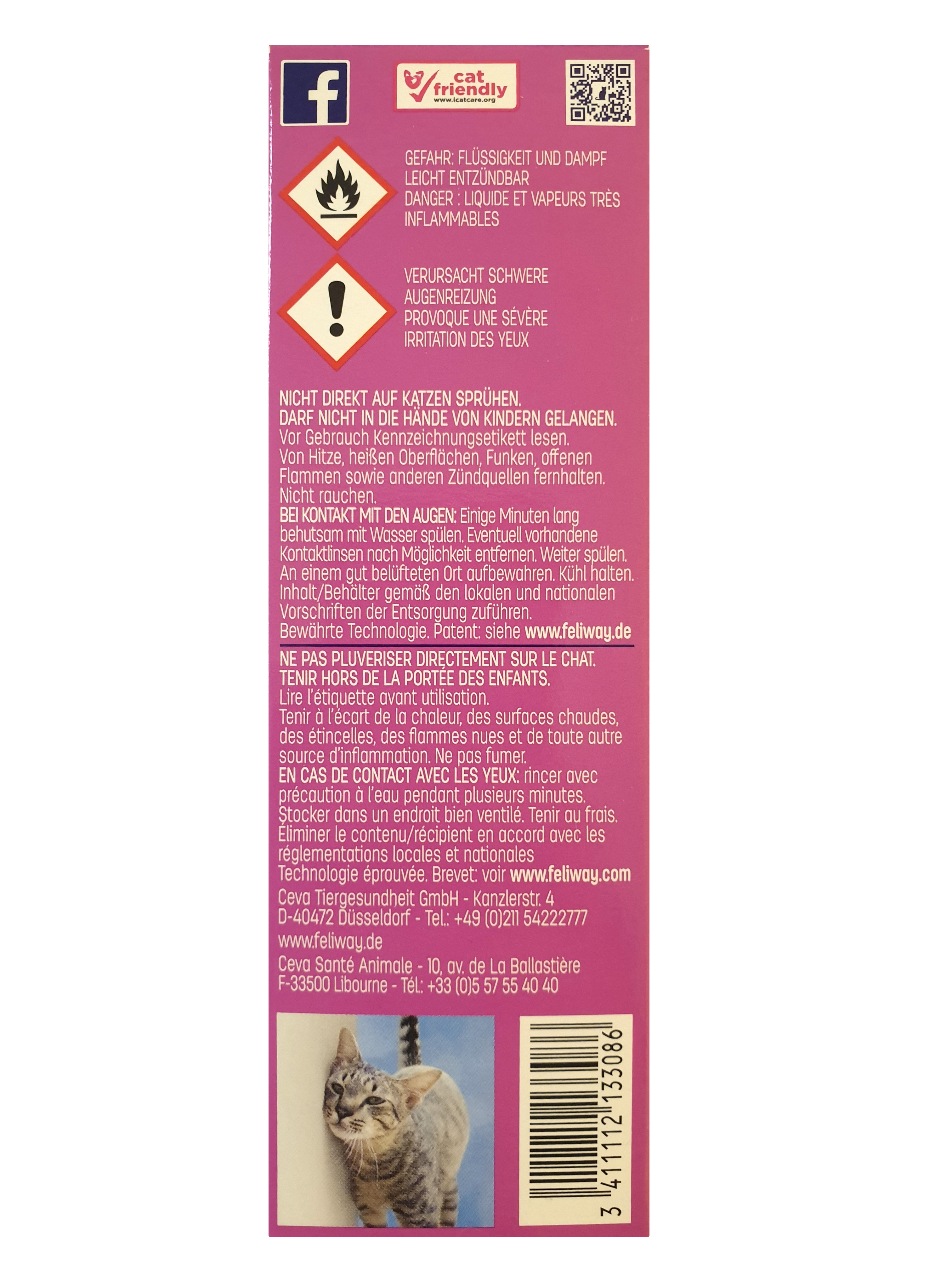 Ceva Cat Feliway Classic Spray 60ml