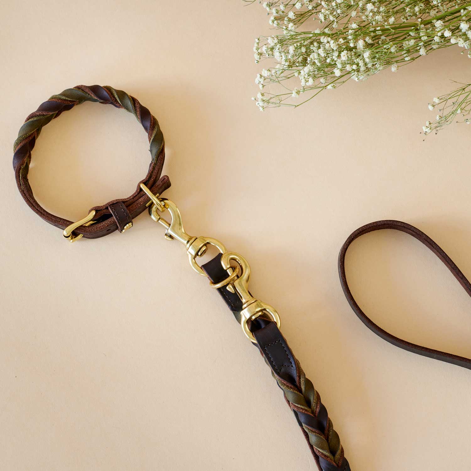 Hunter Halsband Solid Education Duo (Softvollrindleder)