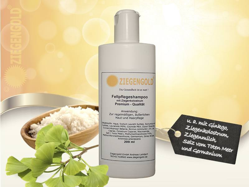 Ziegengold Fellpflegeshampoo 200ml