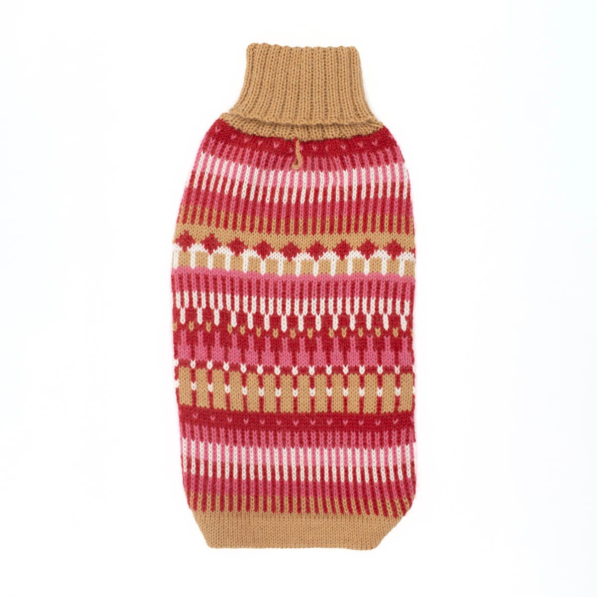 Alqo Wasi Hunde-Pullover Ice Magic Cherry