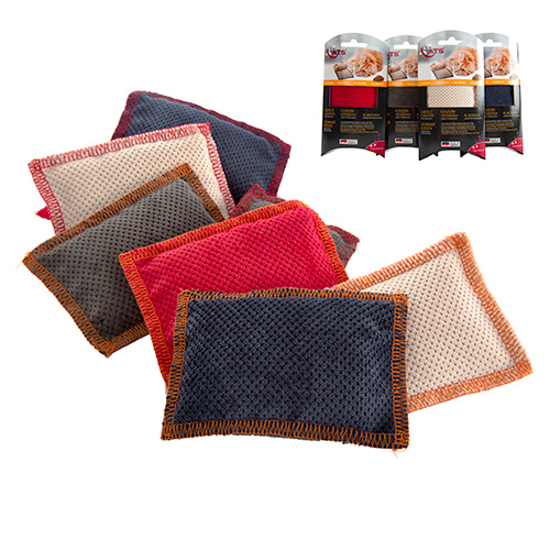4cats Schmusekissen Premium mit Catnip, farblich sortiert