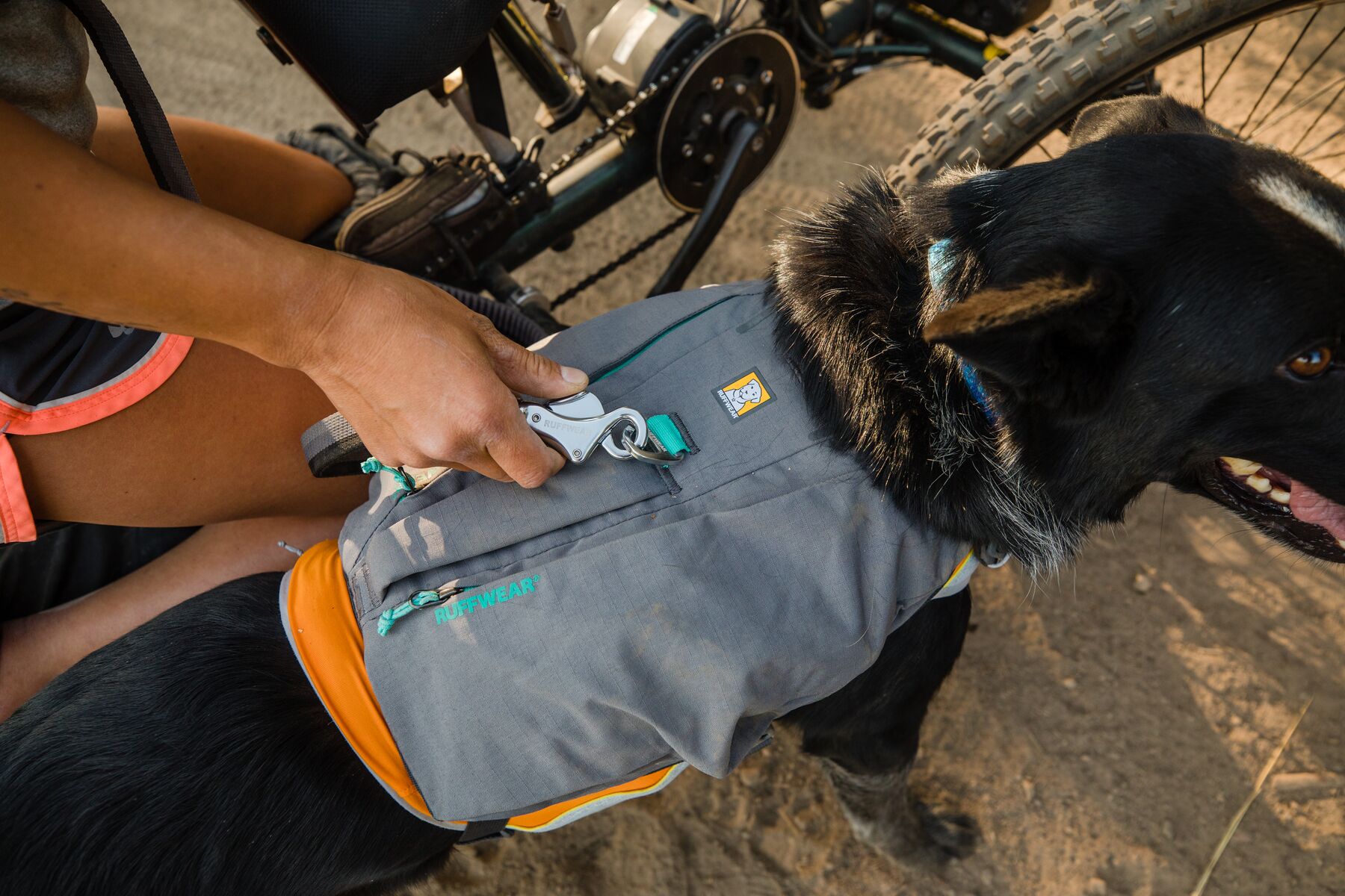 RuffWear Switchbak™ Harness Granite Grey