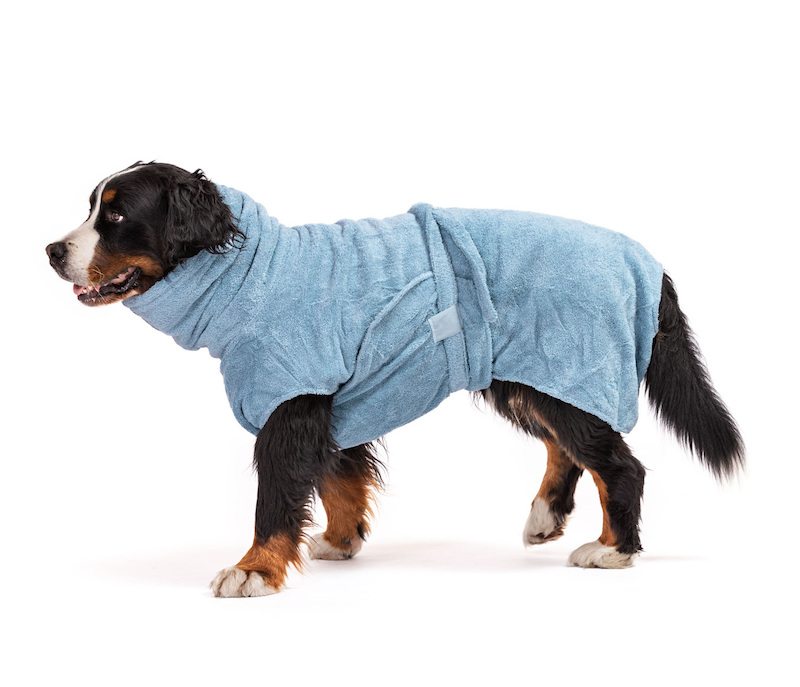 Lill's Hundebademantel aus Bio-Baumwolle