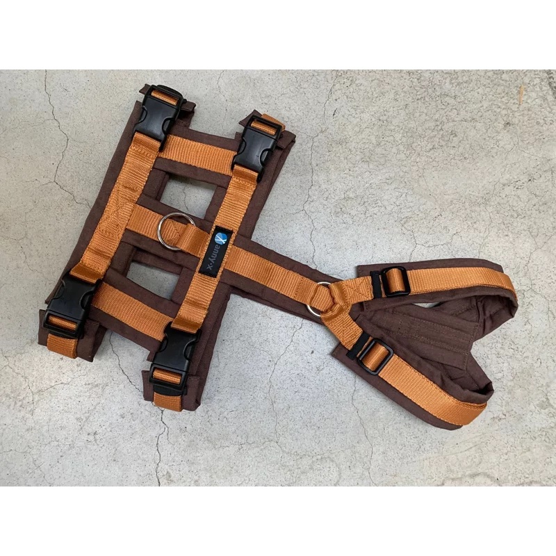 annyx Geschirr Safety braun / bernstein