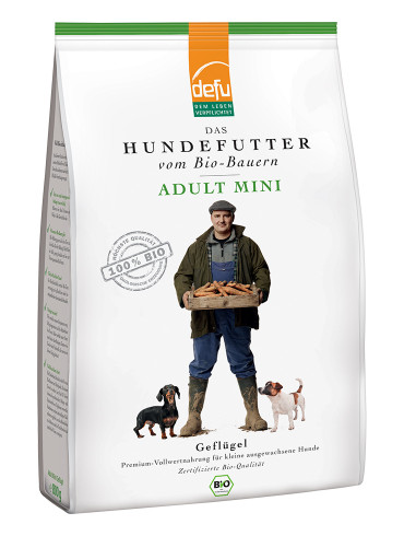 Defu Hund Adult Mini Bio-Geflügel