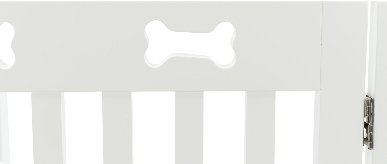 Trixie Absperrgitter, MDF, 4-teilig 60-160 × 75 cm, weiß Trixie Absperrgitter, MDF, 4-teilig 60-160 × 75 cm, weiß