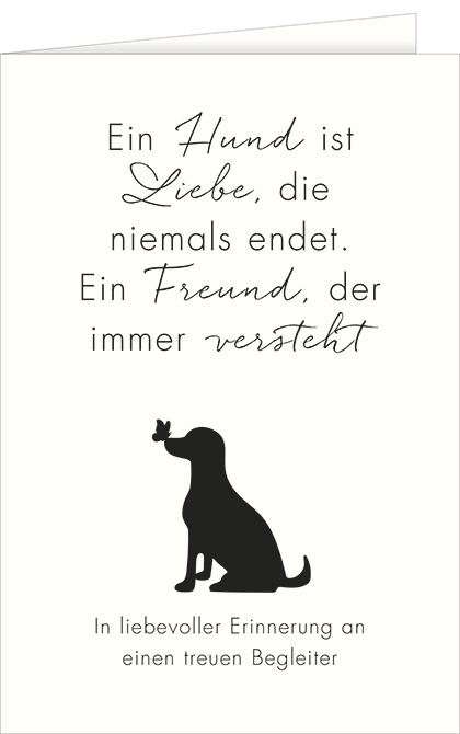 Pfotenglück Grußkarte (verschiedene Motive) Pfotenglück Grußkarte (verschiedene Motive)