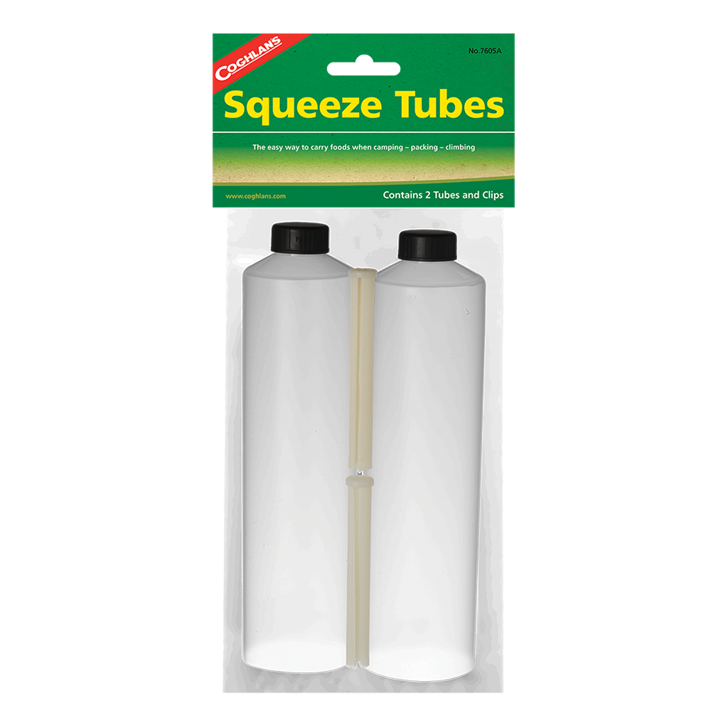 Coghlans Squeeze Tuben, 2er Set transparent