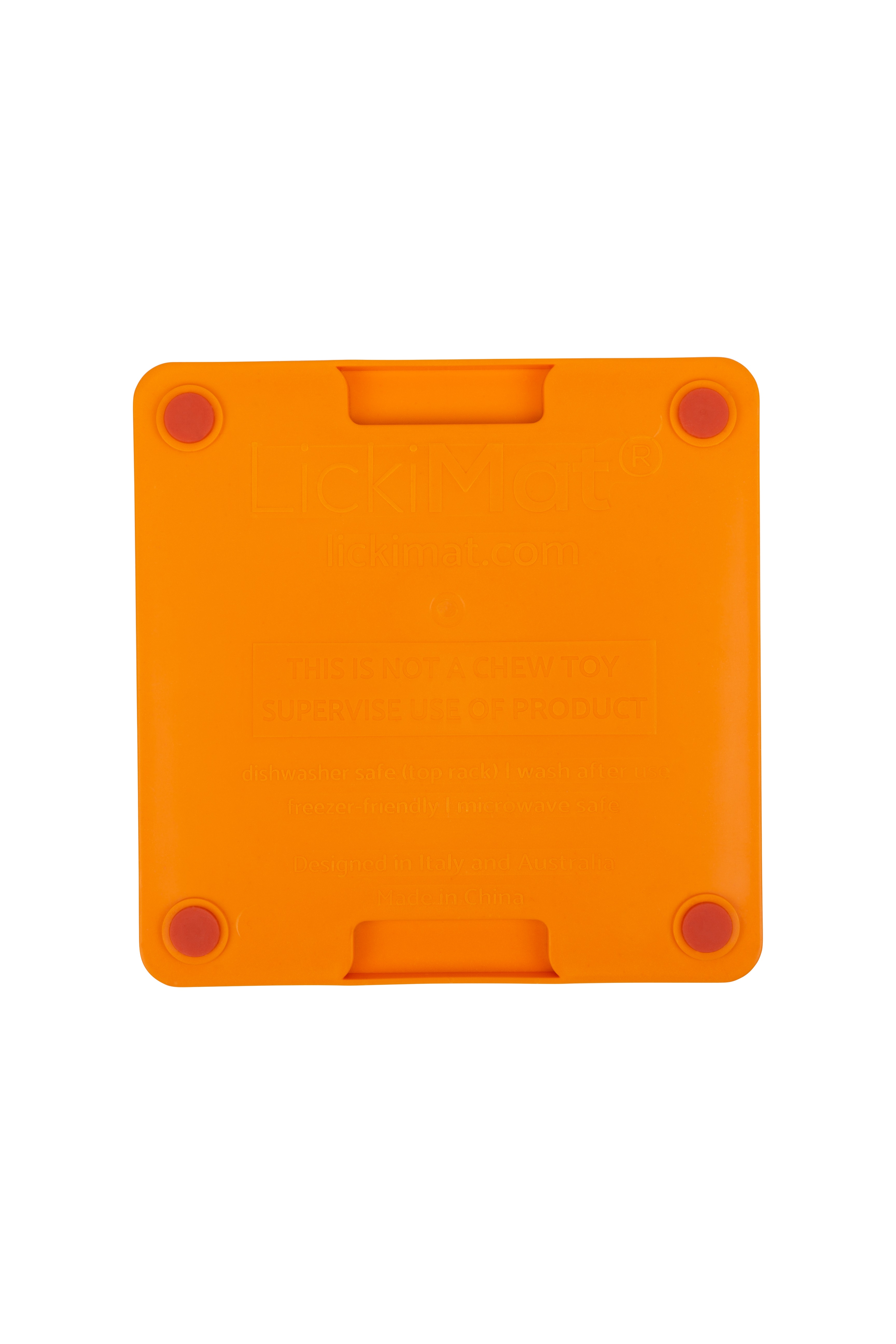 LickiMat MINI Soother Tuff orange