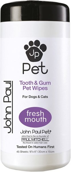 John Paul Pet® Tooth & Gum Wipes