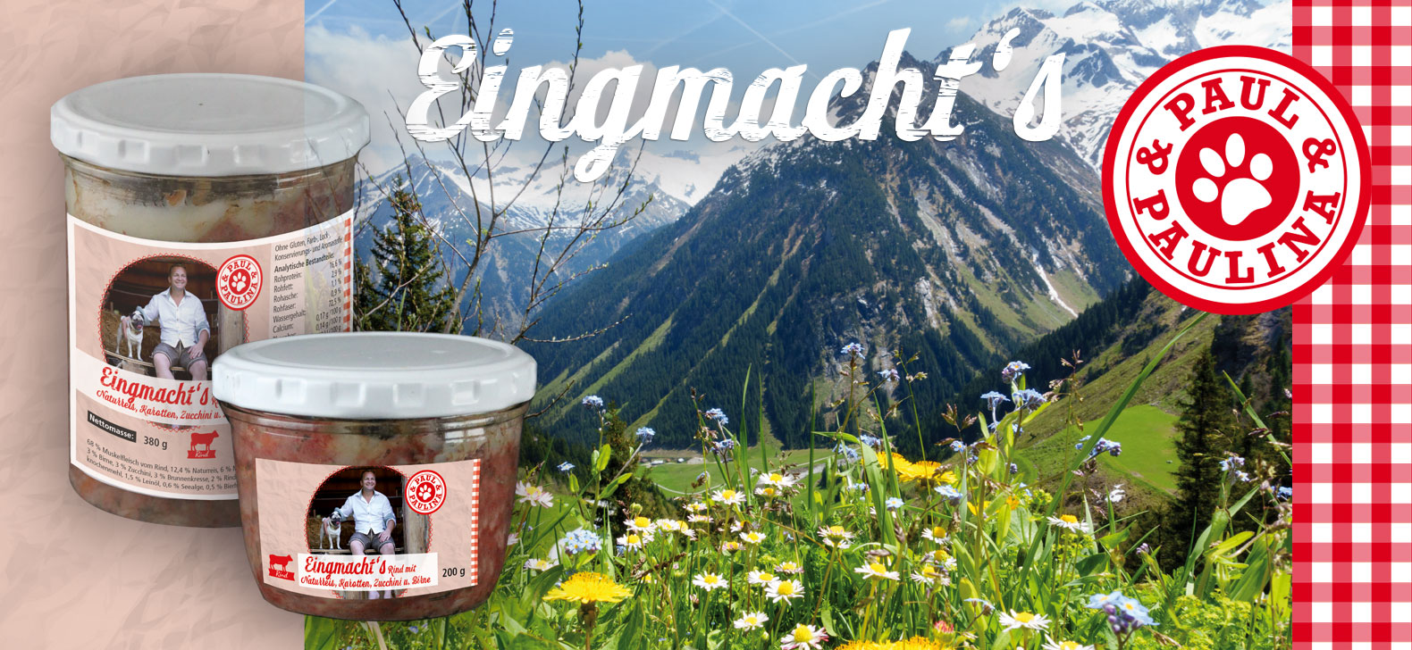 Paul & Paulina Eingmacht's Rind mit Naturreis & Zucchini