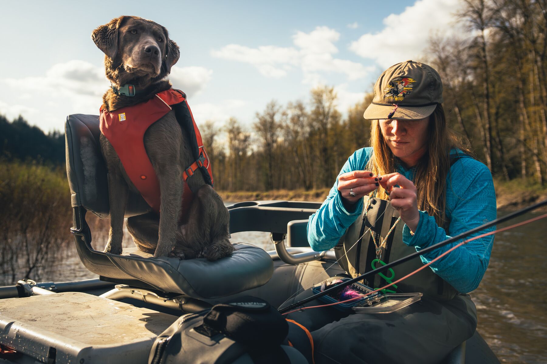 Ruffwear Confluence™ Support Jacket Tangelo Orange Ruffwear Confluence™ Support Jacket Tangelo Orange