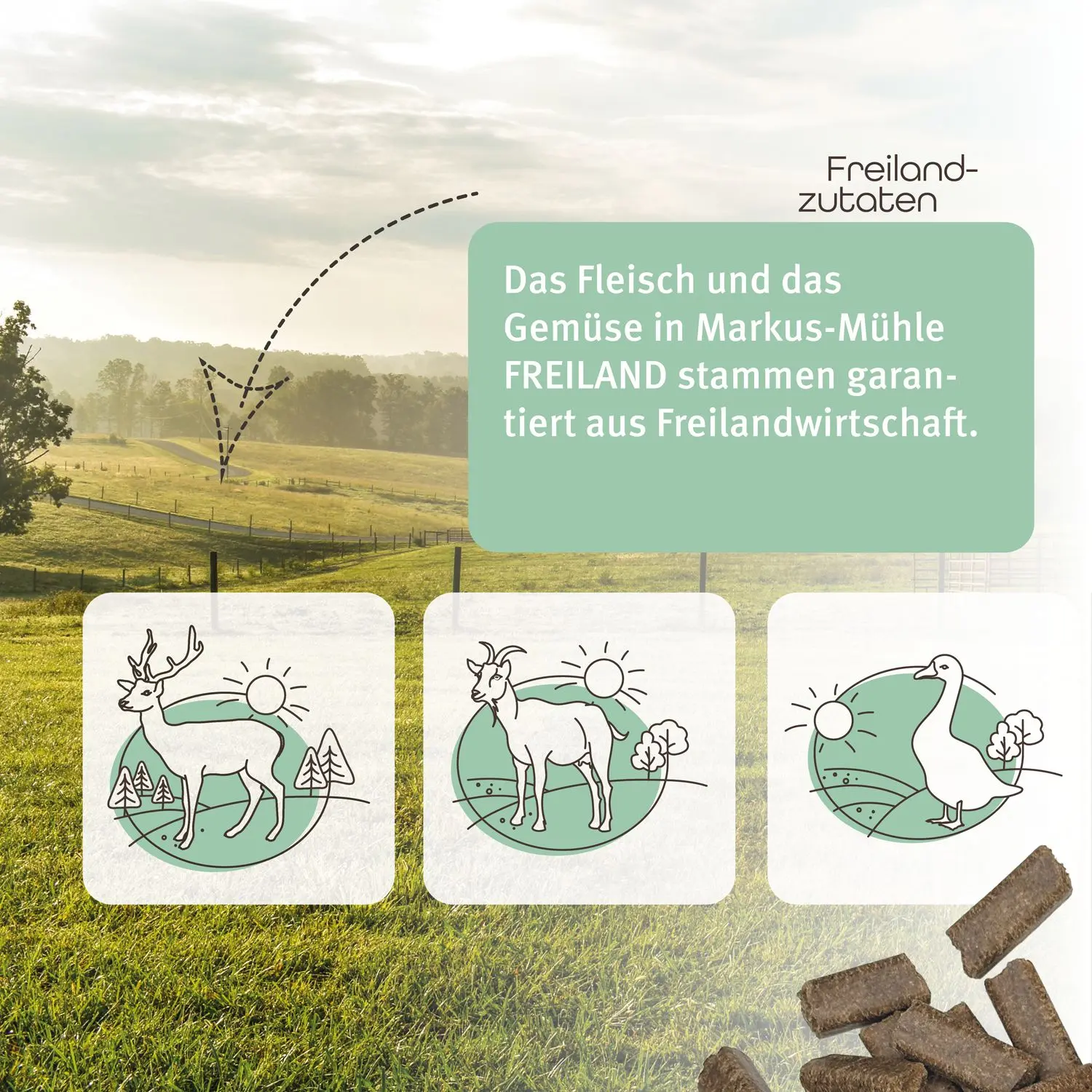 Markus Mühle Freiland Gans 5kg