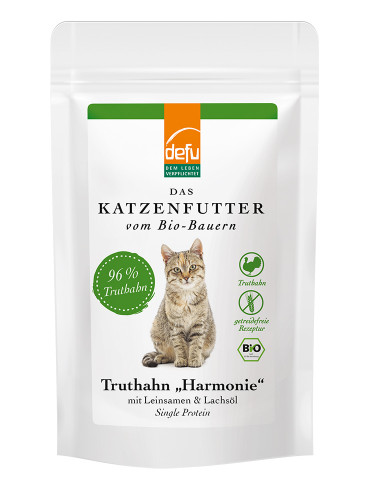 Defu Katze Harmonie Bio-Pouchies 85g