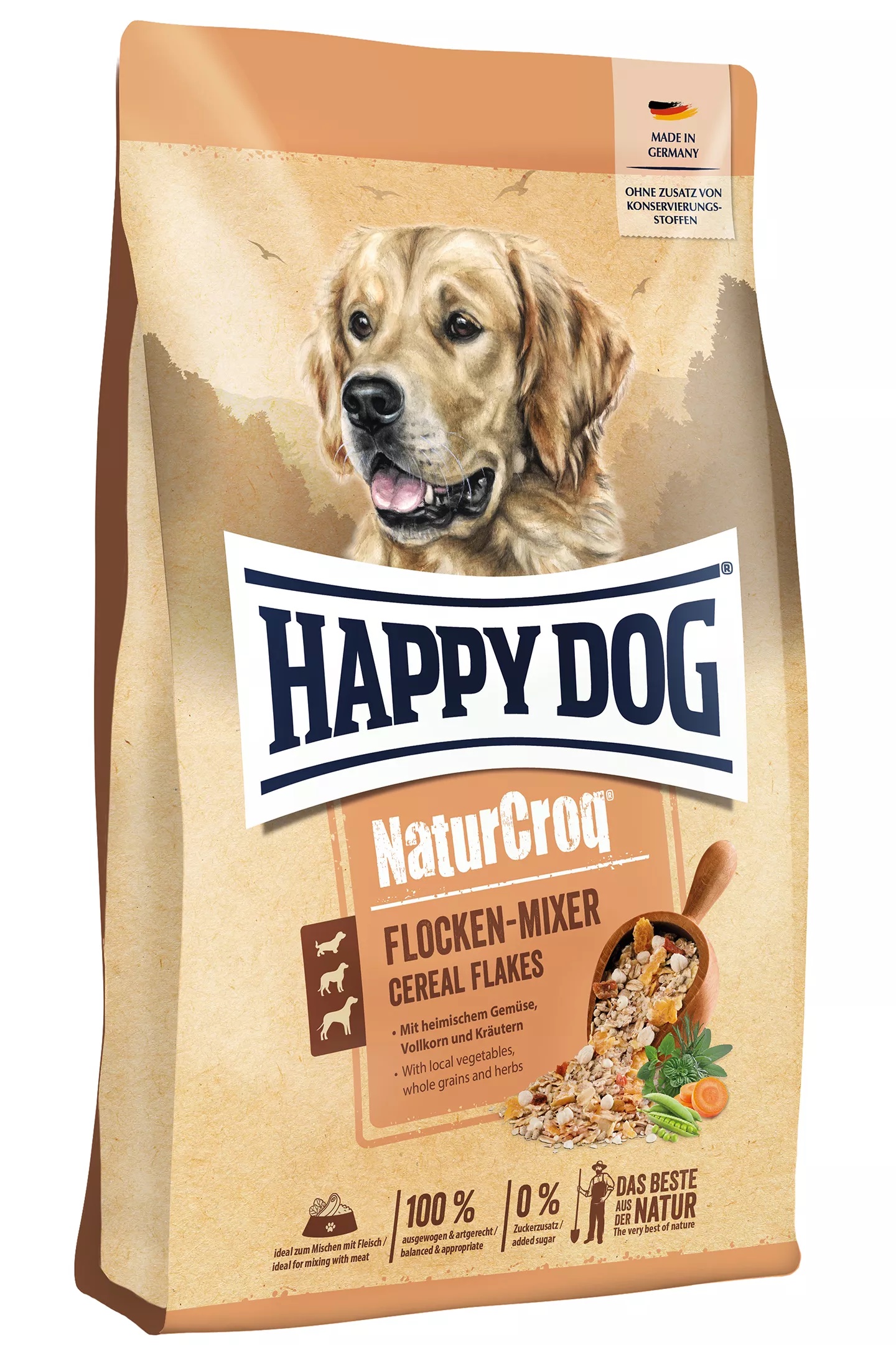 Happy Dog Premium Flocken NaturCroq Flocken Mixer