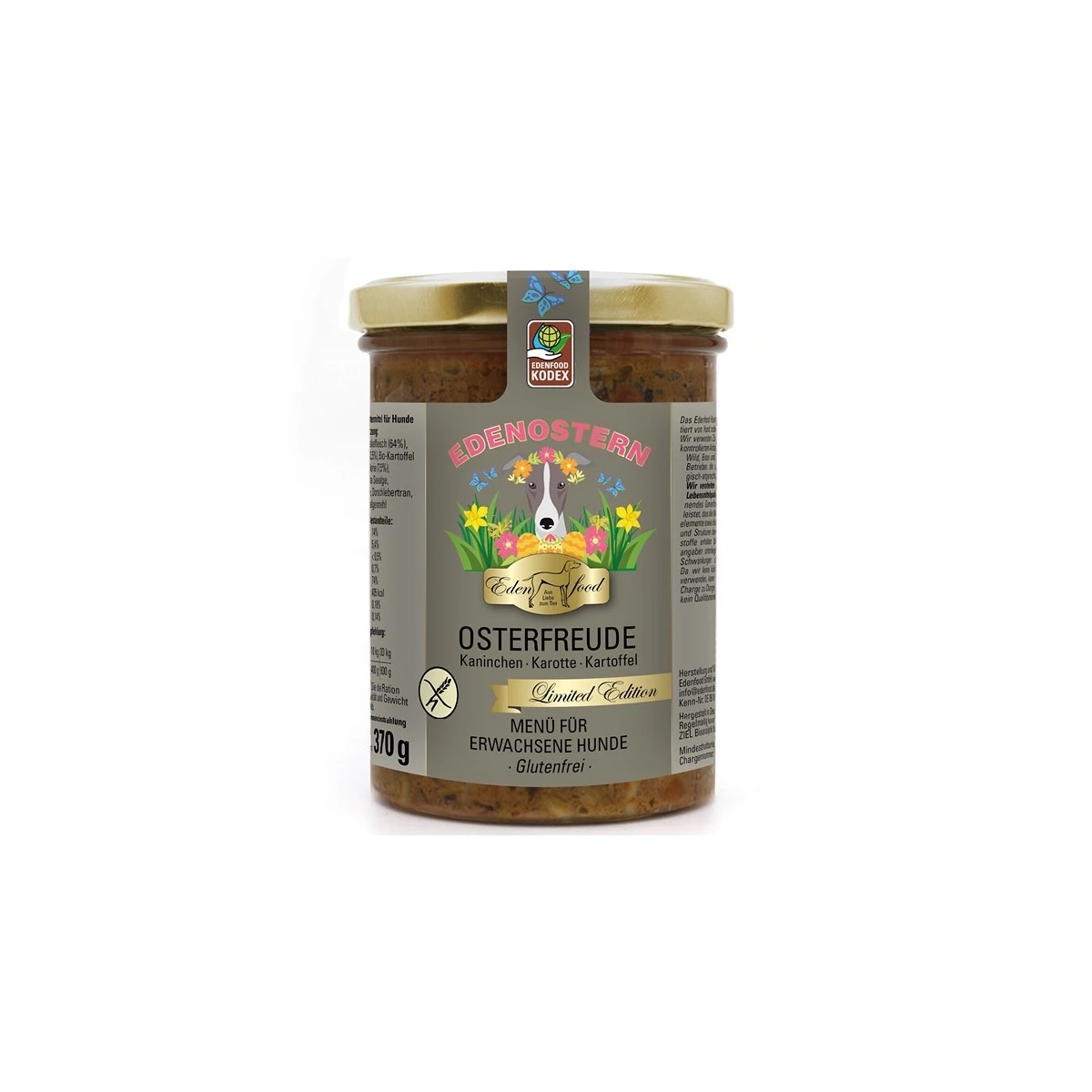 Edenfood Hundemenü Osterfreude - limited edition 370g
