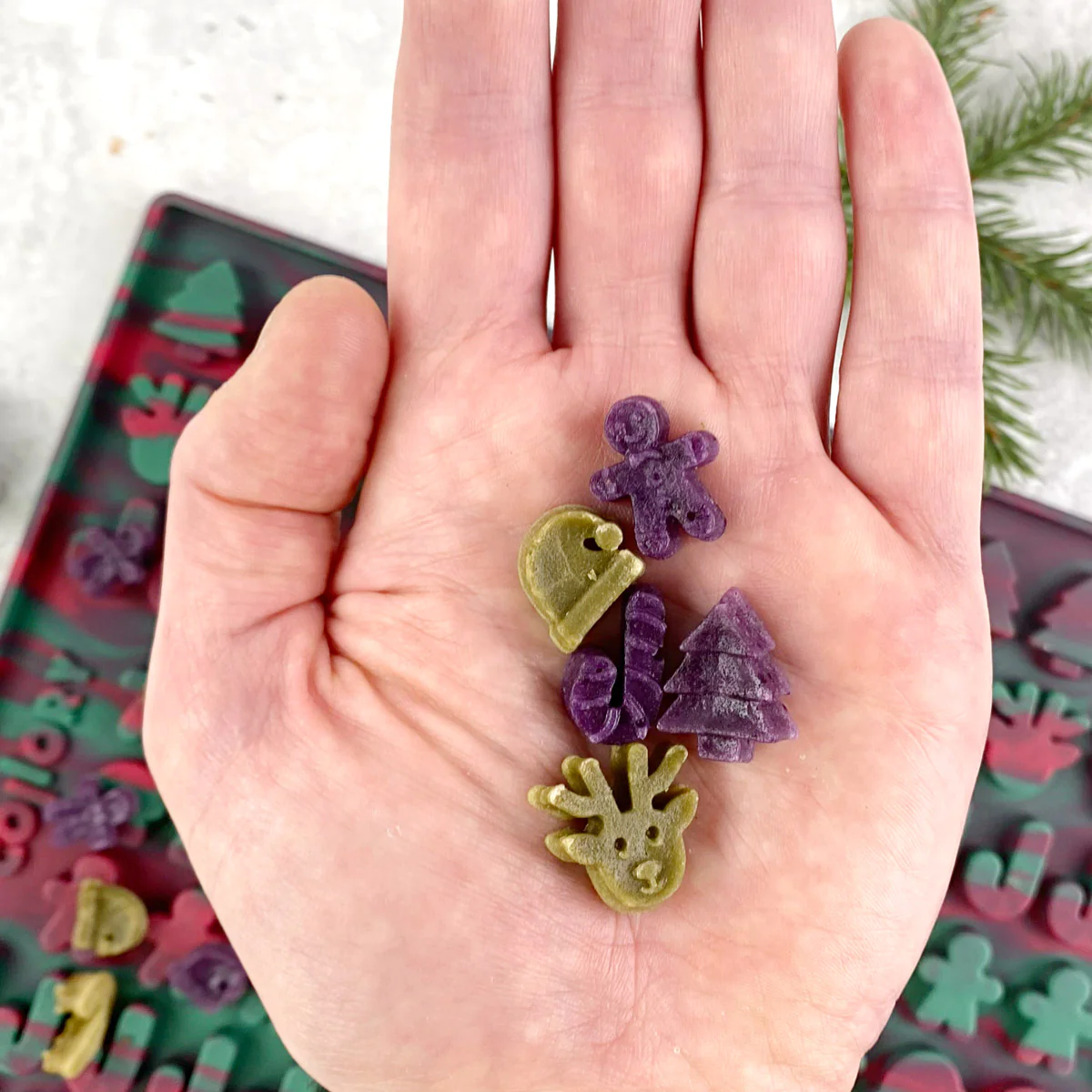 Collory Backmatte Mittlere Weihnachten marmoriert (Limited Edition)