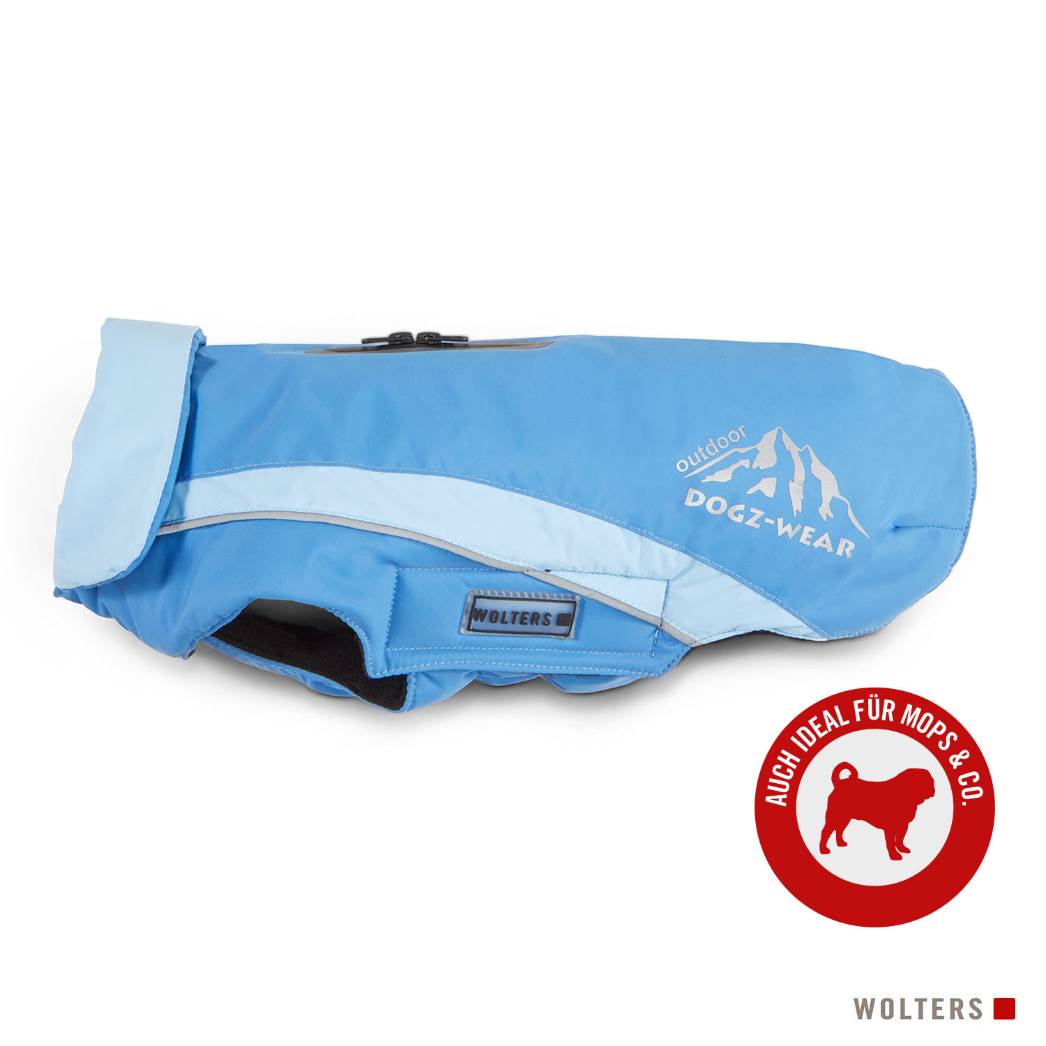 Wolters Skijacke Dogz Wear mit wasserdichtem RV für Mops & Co.