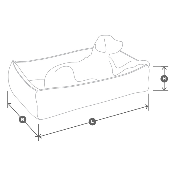 MiaCara Box-Bett Nube