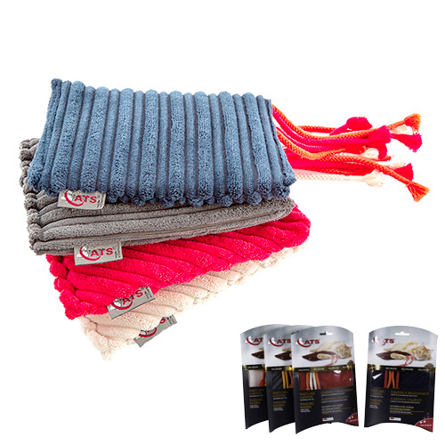 4cats Raschelkissen Premium mit Baldrian, farblich sortiert