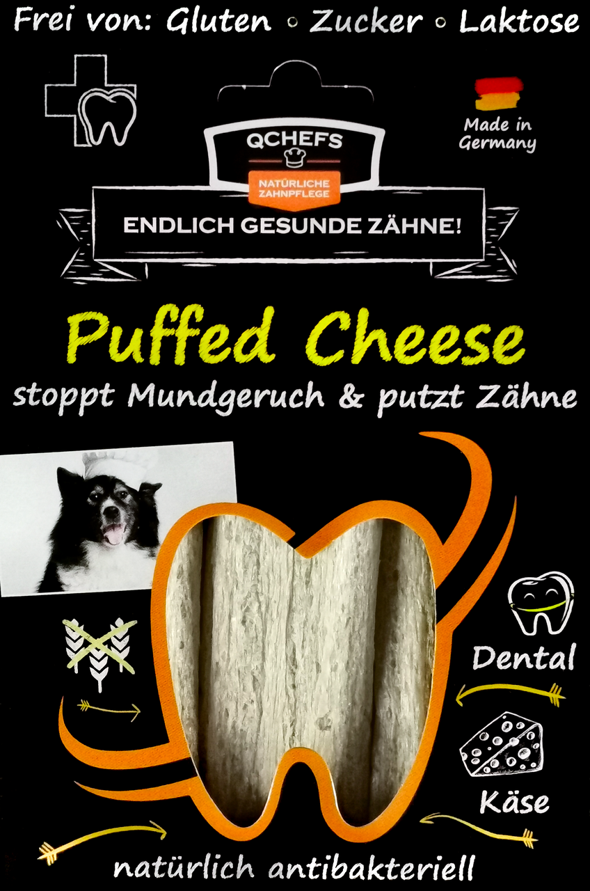 QChefs Puffed Cheese 3er 72g