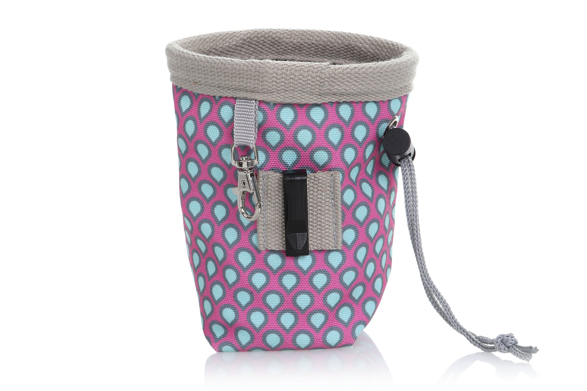 DOOG Treat Pouch - Luna pink / tear drop