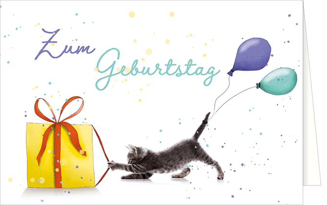 Pfotenglück Grußkarte (verschiedene Motive) Pfotenglück Grußkarte (verschiedene Motive)