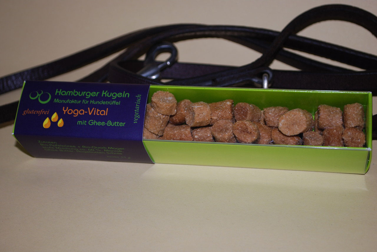 Hamburger Kugeln Doggy Drops Yoga-Vital vegetarisch, getreidefrei 55g