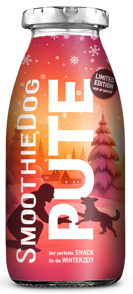 SmoothieDog Winter-Edition Pute 250ml (Limited Edition 2025)