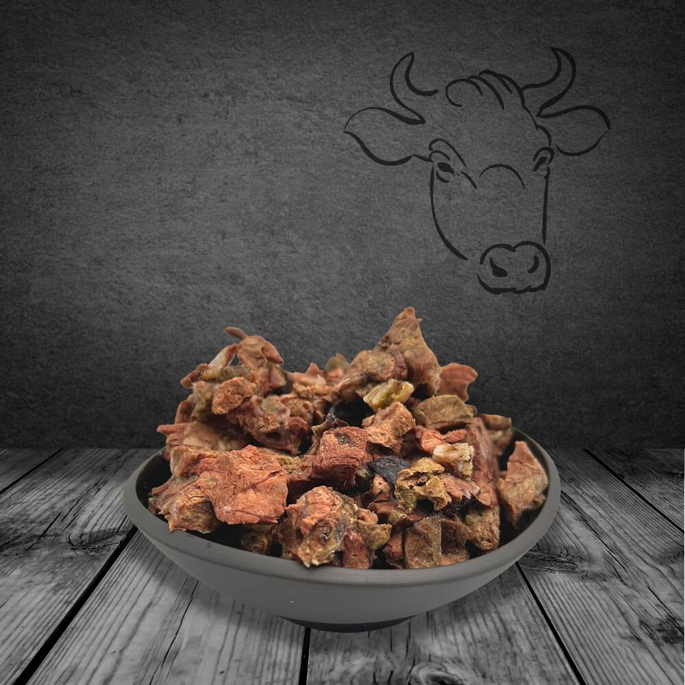 barfmaxx Rinderlunge gekocht (gewürfelt) 500g