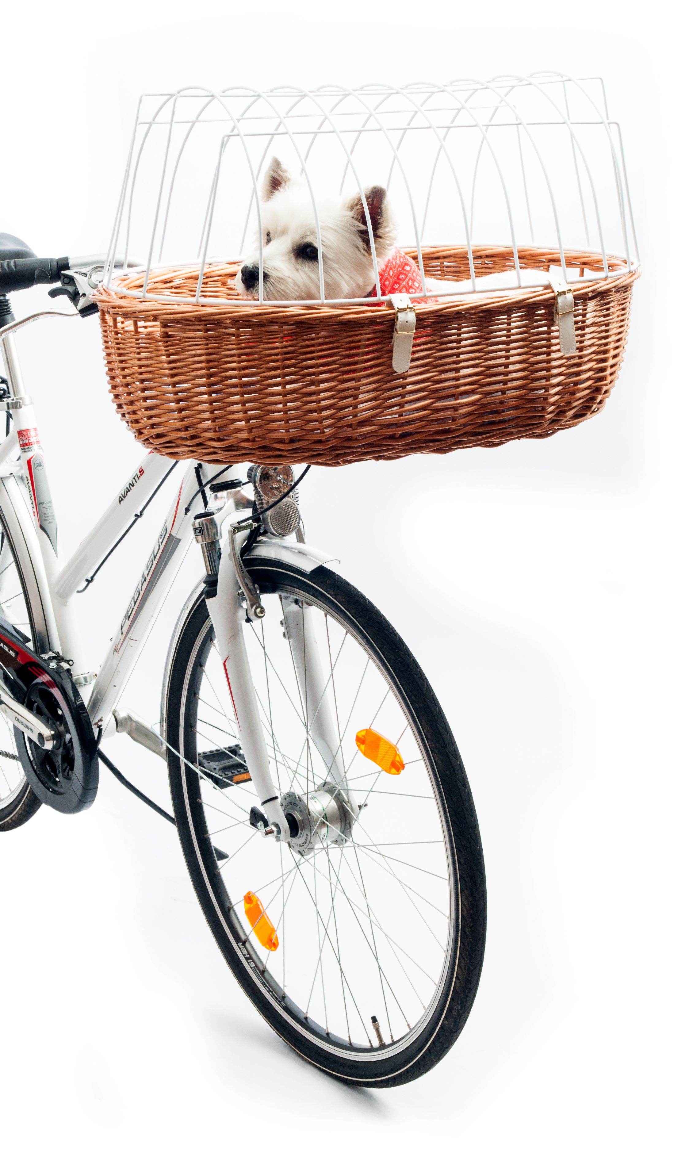 Aumüller E-Bike fähiger Fahrradkorb komplett mit Steuerkopfmontagesystem  167 53x40x2546cm | 500870-00