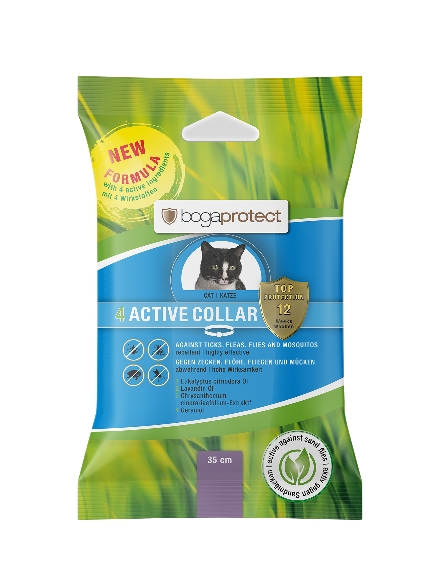 Bogaprotect 4 Active Collar Cat 35cm