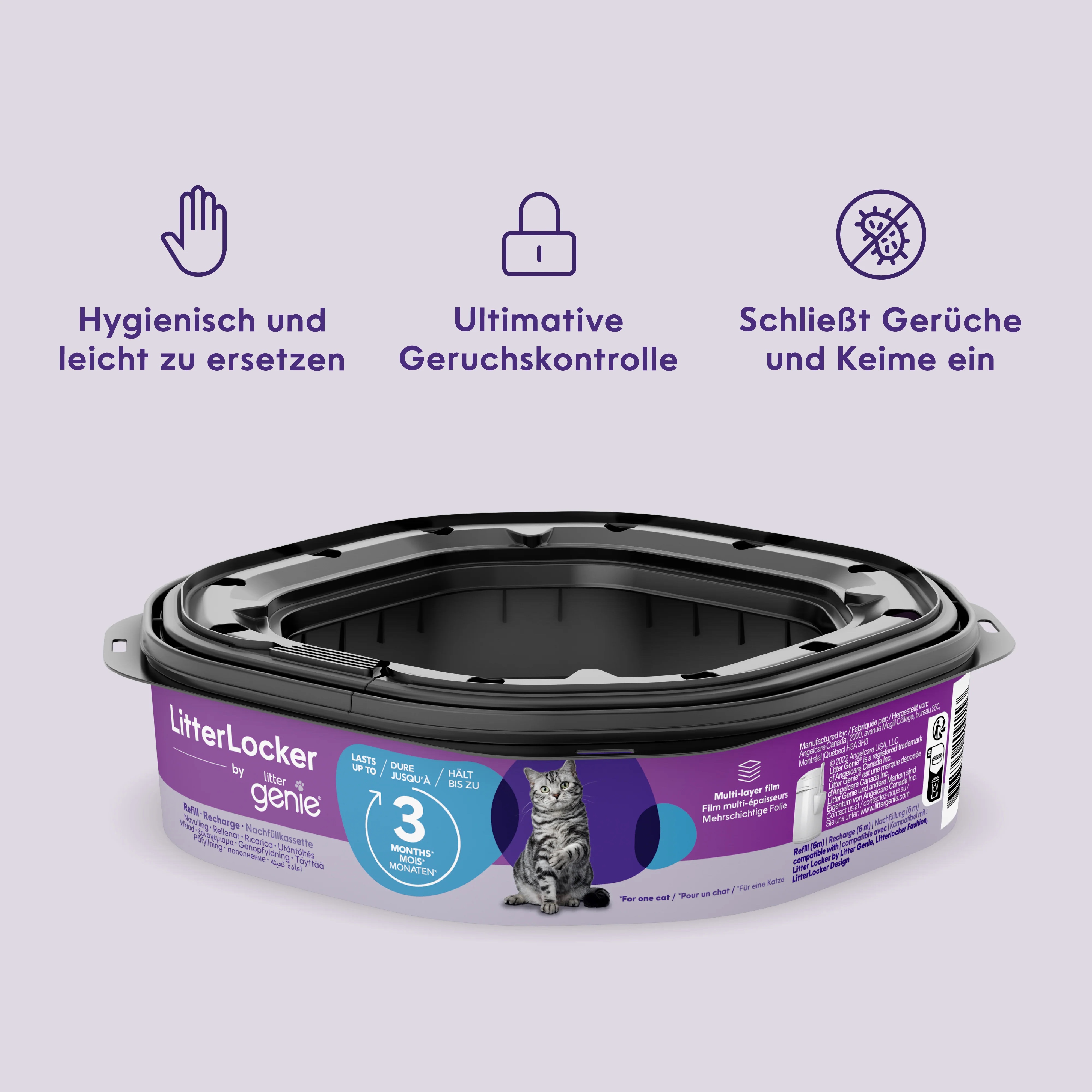 LitterLocker by Litter Genie XL-Nachfüllkassette