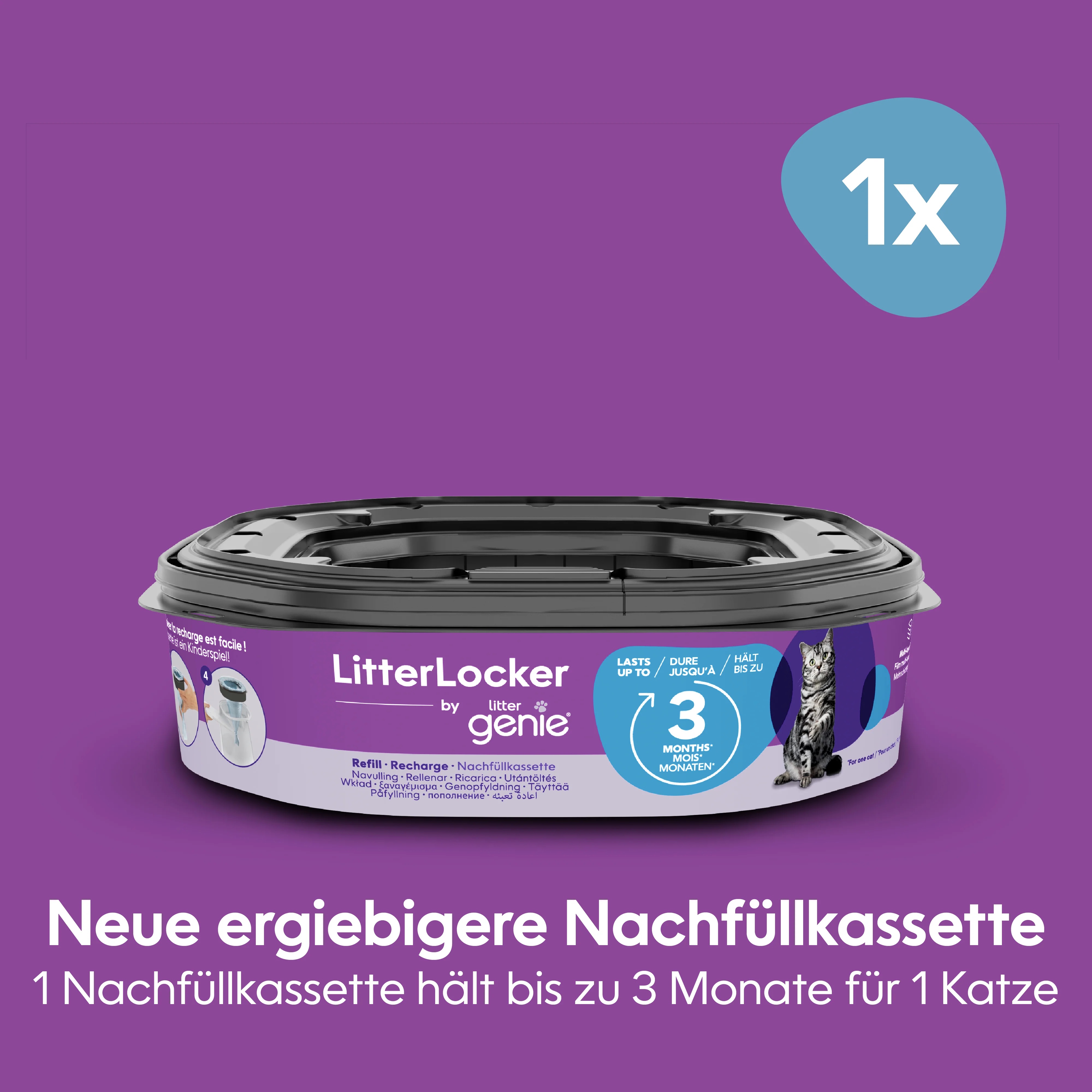 LitterLocker by Litter Genie XL-Nachfüllkassette