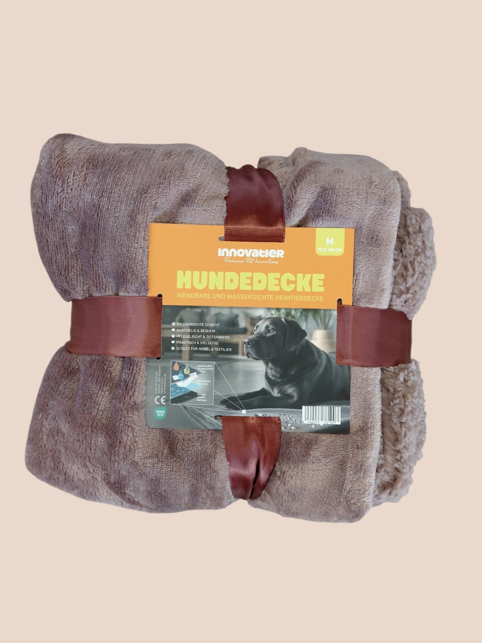 Innovatier Wasserdichte Hundedecke Flanell