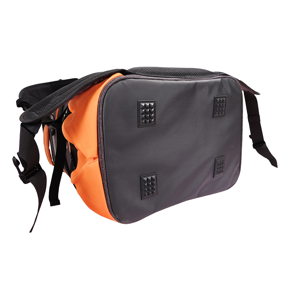 Ibiyaya® Hunderucksack Two Tier Backpack orange