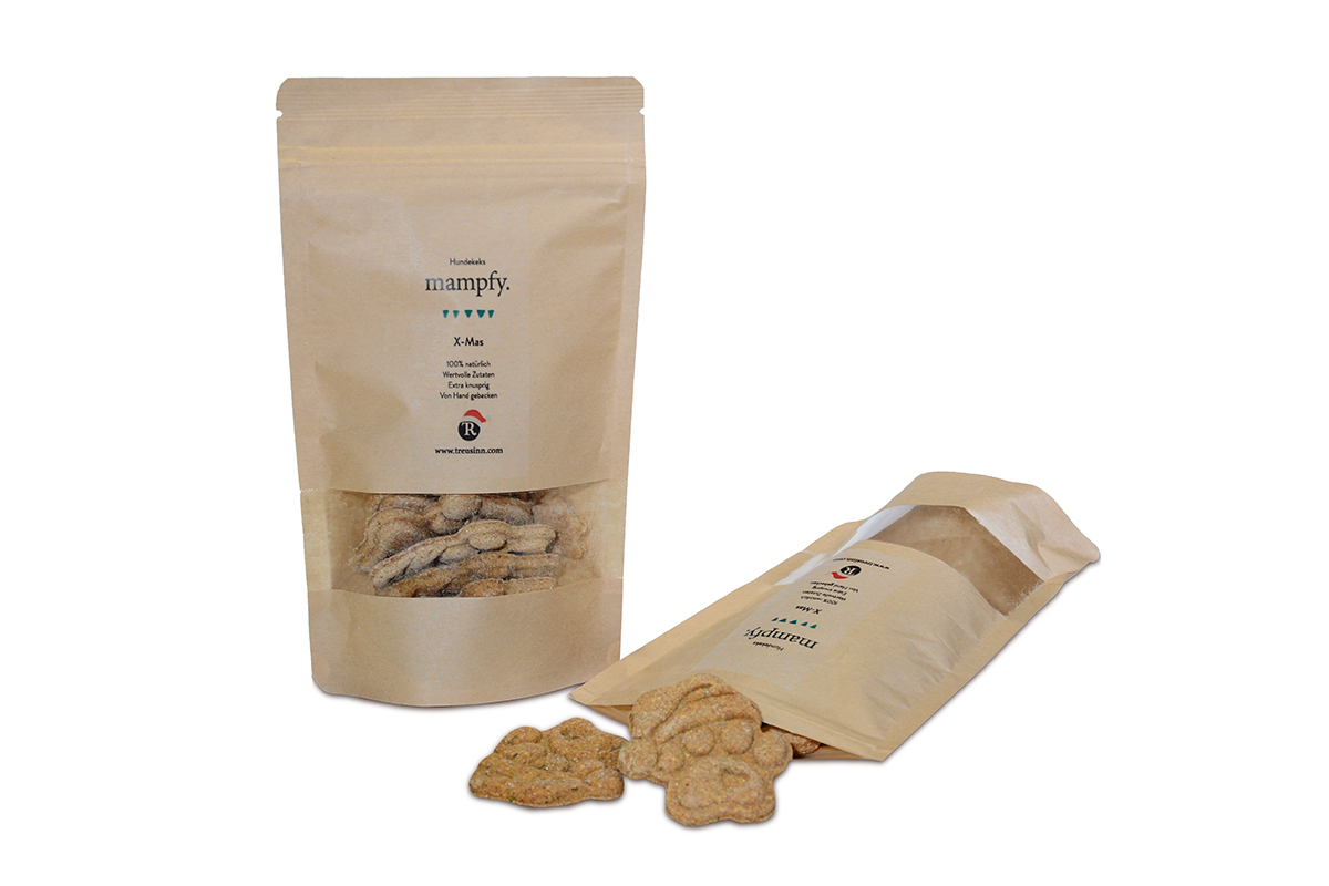 Treusinn Hundekeks MAMPFY X-Mas 100g (Limited Edition)