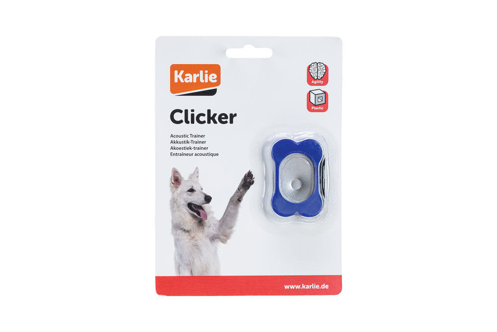 Karlie Clicker blau