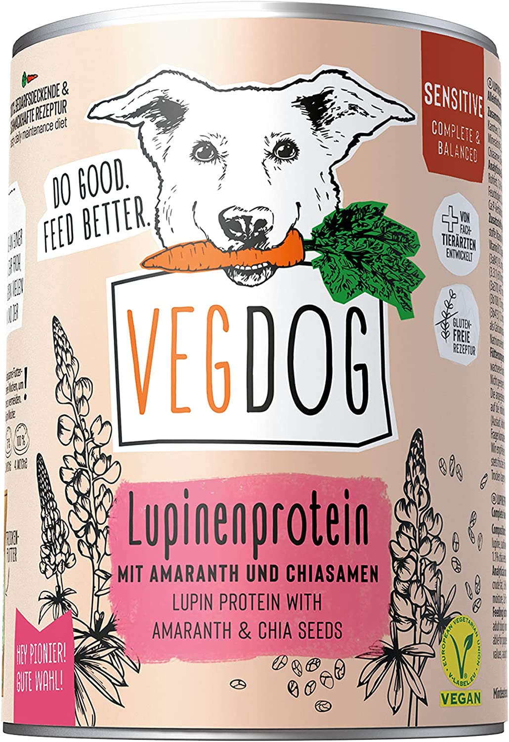 Vegdog Sensitive Lupinenprotein (vorher: Sensibelchen No1)