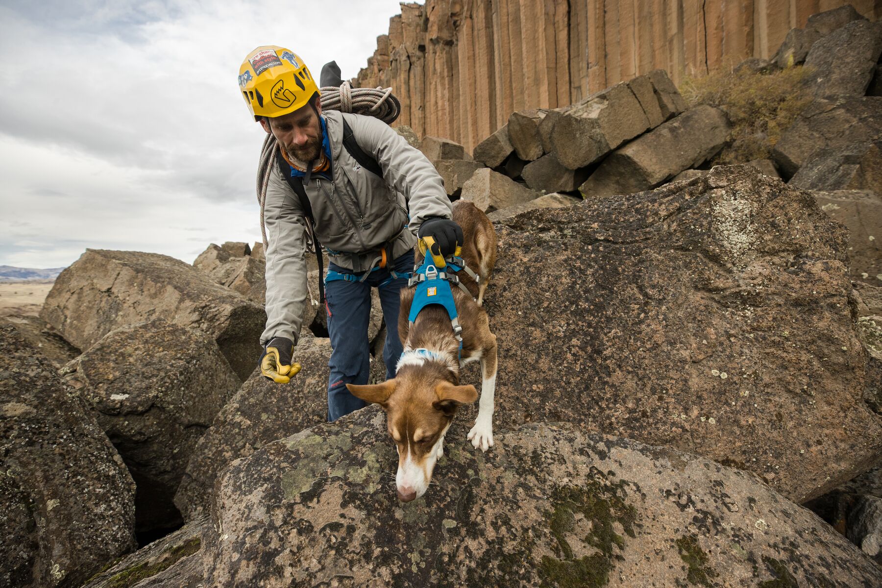 RuffWear Flagline™ Harness Blue Dusk