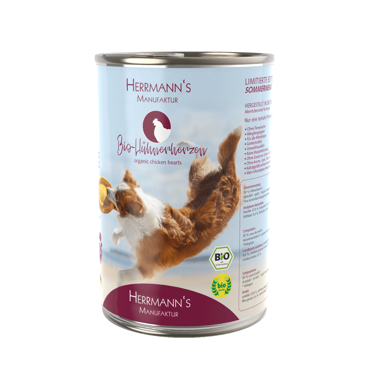 Herrmann&amp;#39;s Classic Sommer-Menü: Bio Hühnerherzen mit Kartoffeln 400g ...