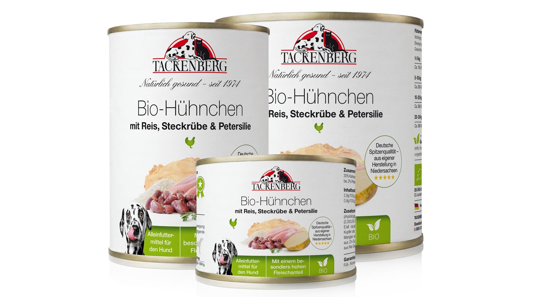 Tackenberg BIO Nassfutter Menü