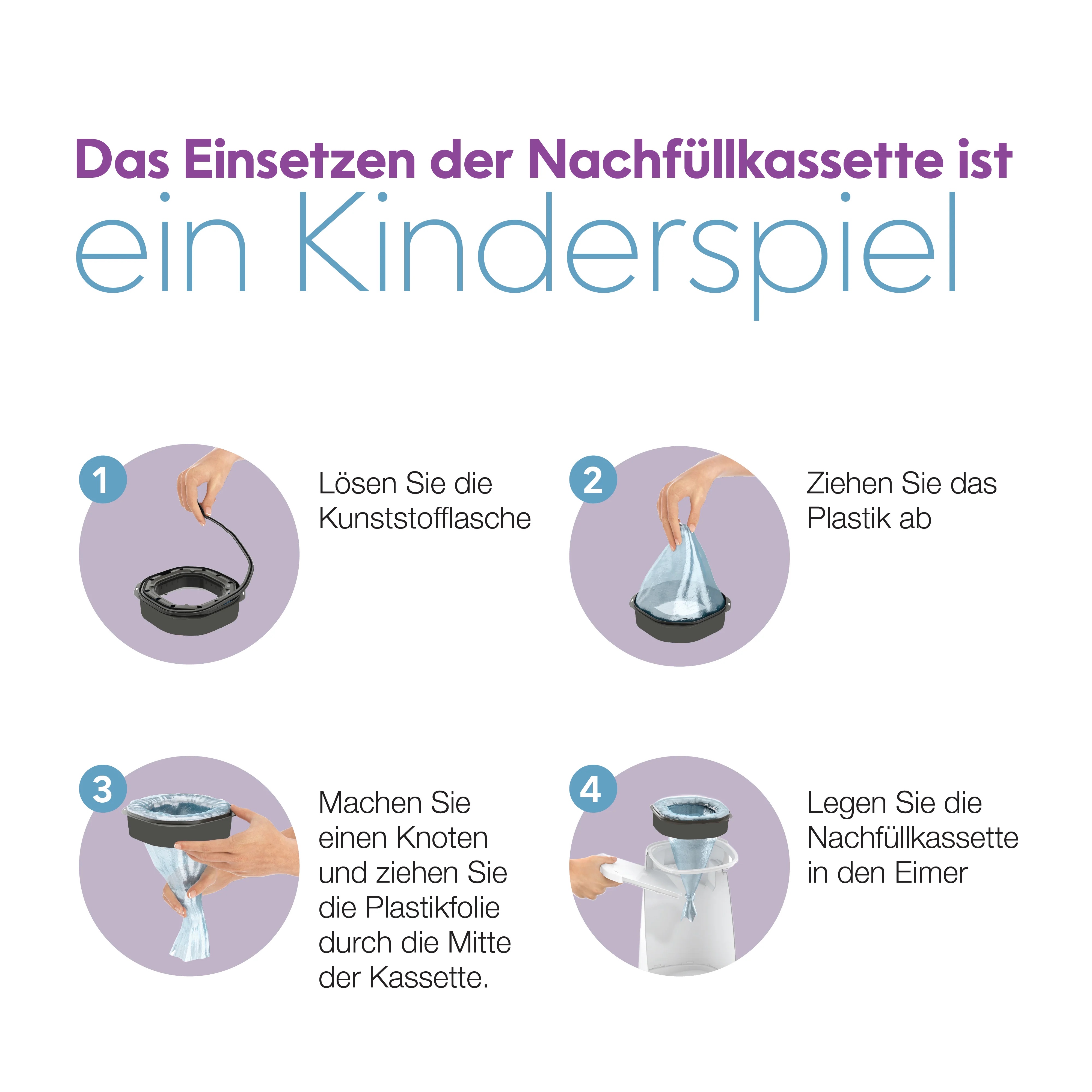 LitterLocker by Litter Genie XL-Nachfüllkassette