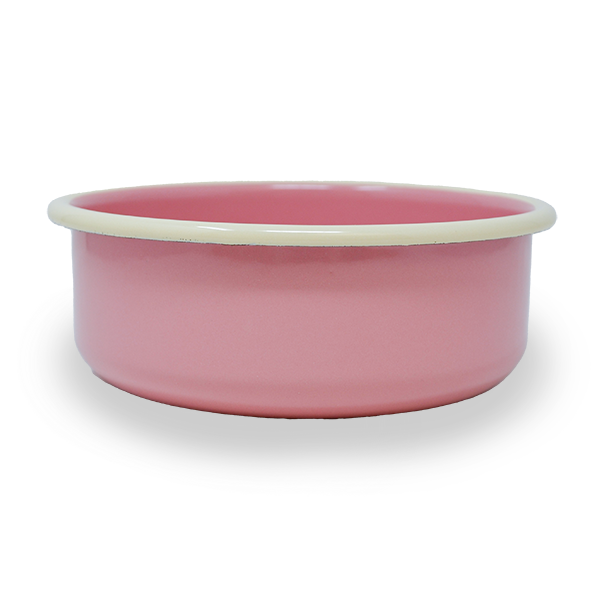 Lill's Futternapf aus Emaille Nele Pink Berry