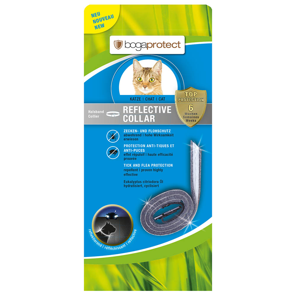 Bogaprotect Reflective Collar Katze