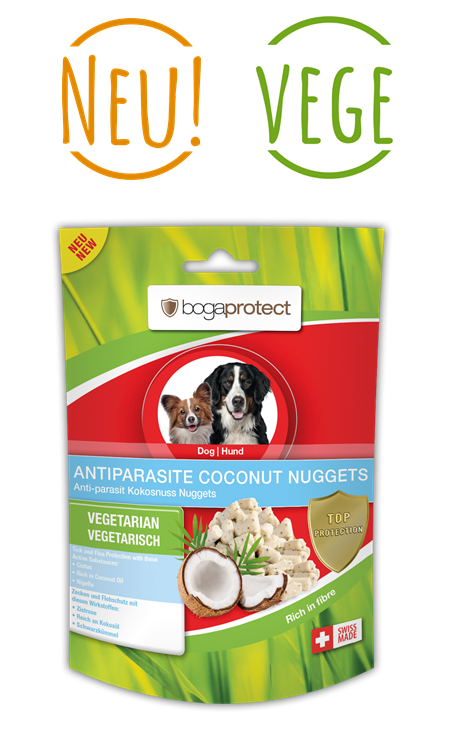 Bogadent Antiparasite Coconut Nuggets Hund 100g