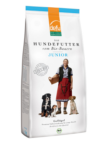 Defu Hund Junior Bio-Geflügel